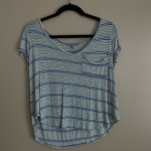 Charlotte Russe Striped T Shirt — Size M